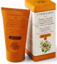 Solari e abbronzanti Crema acceleratrice d'abbronzatura SPF 15 L ERBOLARIO